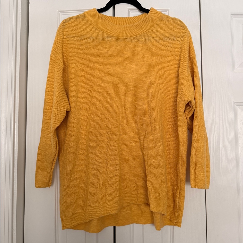 Cozy Mustard Yellow Sweater